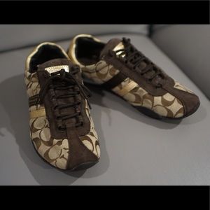 Authentic Coach Katelyn Sneakers size 7 Like New